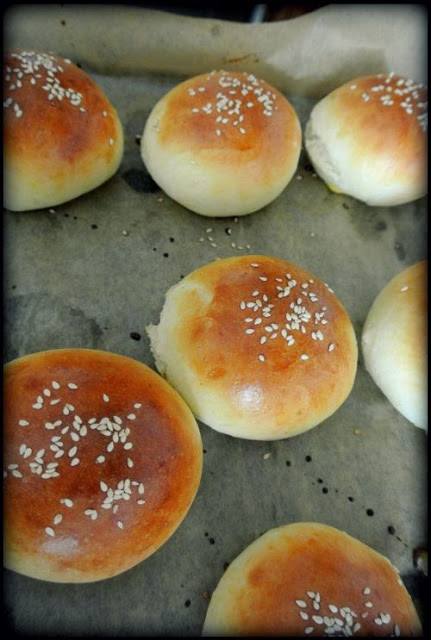 bułki hamburgerowe, bułki do hamburgerów
