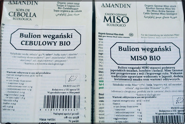 bulion cebulowy, wegański bulion, pasta miso, opinie o produktach, recenzje spożywcze, blog dietetyczny, zdrowe jedzenie, zdrowe wegańskie produkty, wegańskie produkty
