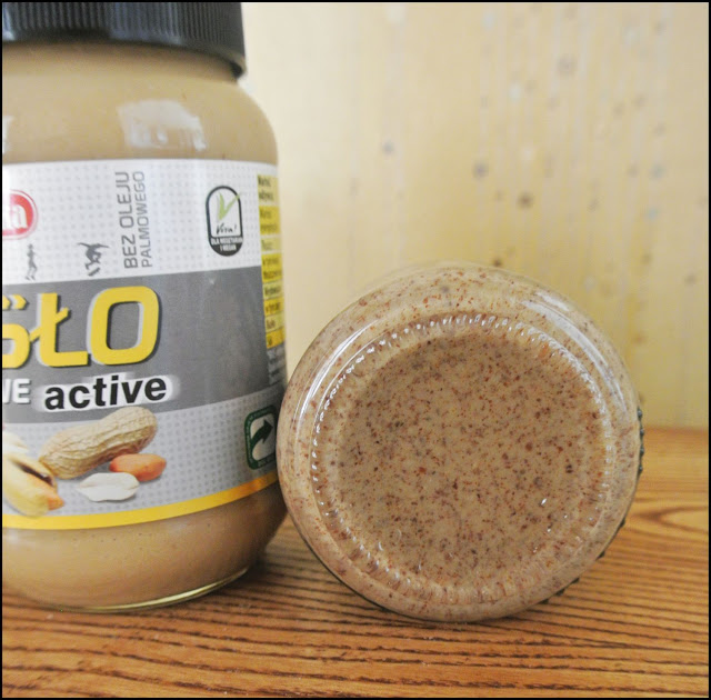 masło orzechowe bez dodatków, masło orzechowe opinie, masło orzechowe active,