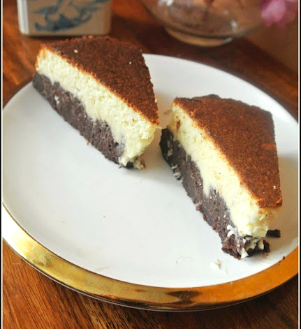 brownie z kremem kokosowym, zdrowe bounty, krem kokosowym, krem rafaello,fit ciasta, fit wypieki, zdrowe odchudzane, zdrowe słodycze,