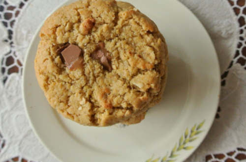 ciastka z czekoladą