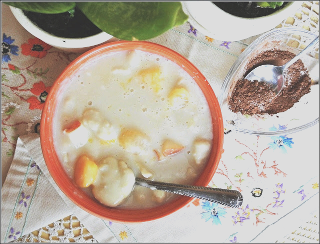 kluski bananowe, kluski na słodko, kluski kokosowe, mąka z ryżu kleistego, kluski z ryżu kleistego, bezglutenowe kluski, kluseczki na słodko,