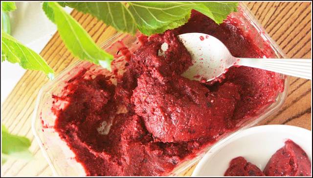 lody jeżynowe, domowe lody bez cukru, fit lody, dietetyczne lody, zdrowe lody bez maszynki, lody wegańskie, lody bez maszynki przepis,